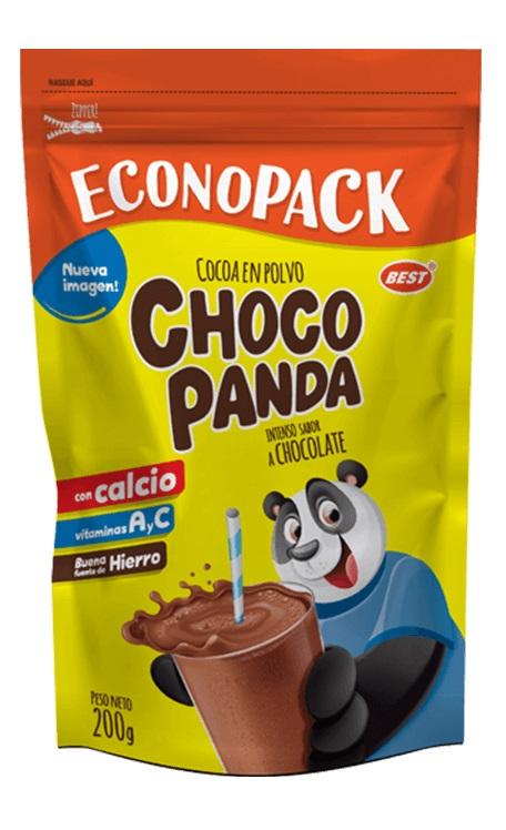12Pack, Choco Panda Cocoa en Polvo, 12 Empaques de 200 Gramos Precio