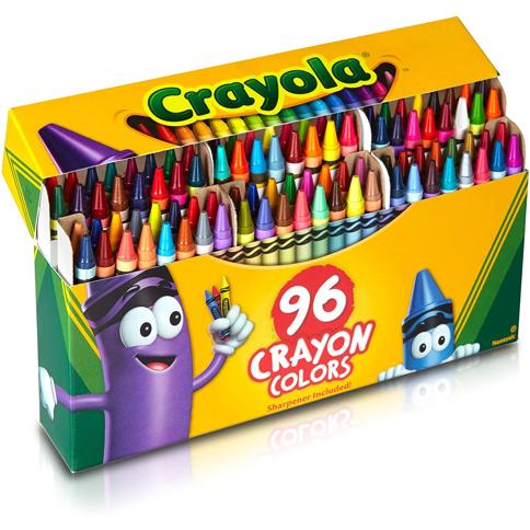 Caja con 6 ceras Crayons (no tóxicas)