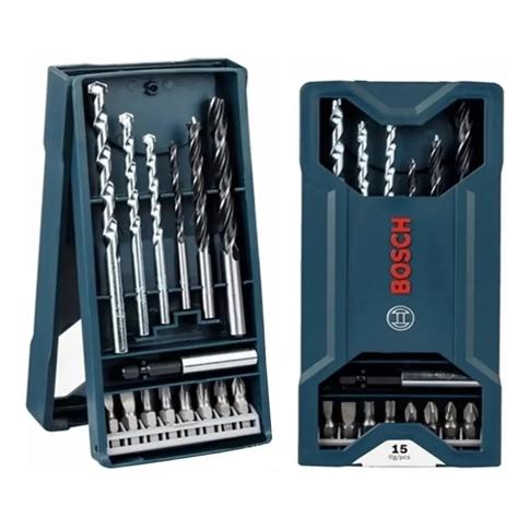 BOSCH SET 15 BROCAS MIXTO MINI X-LINE BOSCH