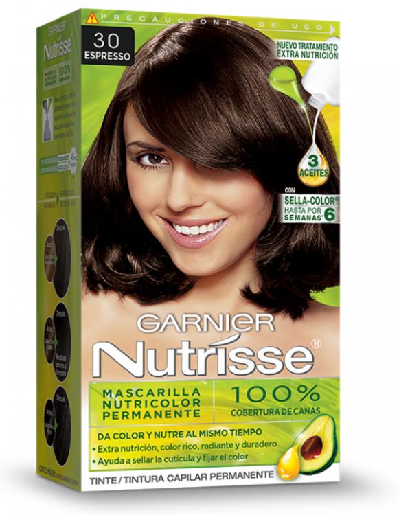 Garnier Nutrisse, Tinte Para el Cabello, 30 Espresso