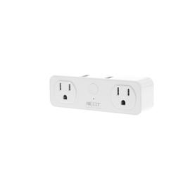 Enchufe Inteligente WiFi Nexxt Solutions Connectivity 2 Tomacorrientes