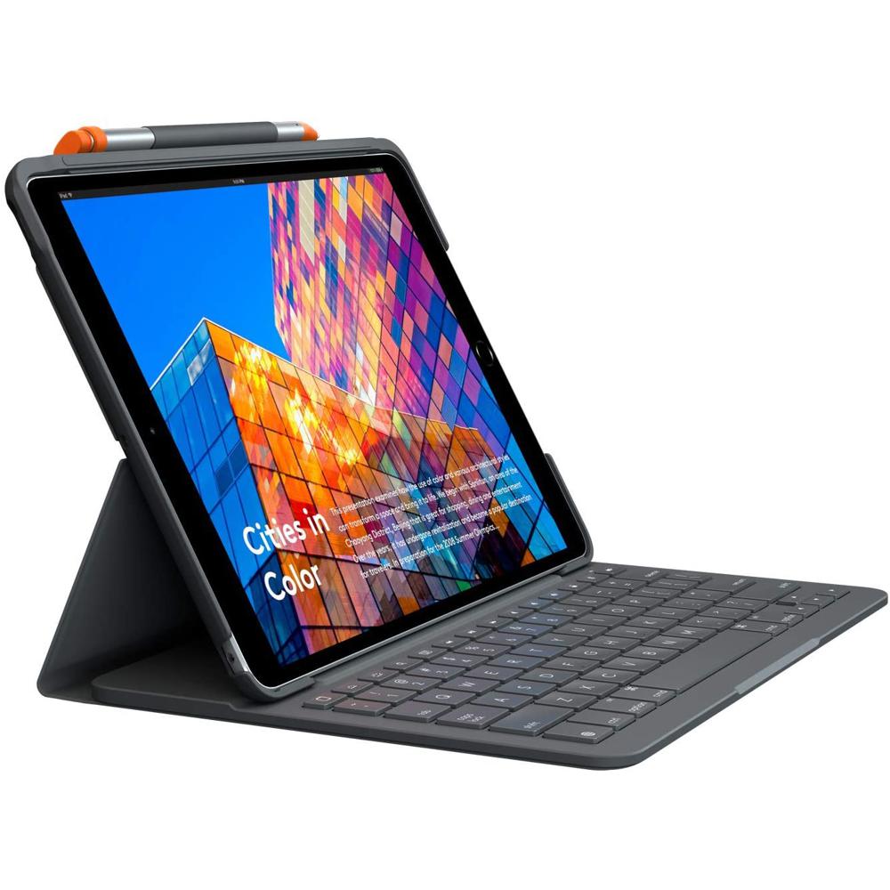 logitech slim folio tablet case with keyboard