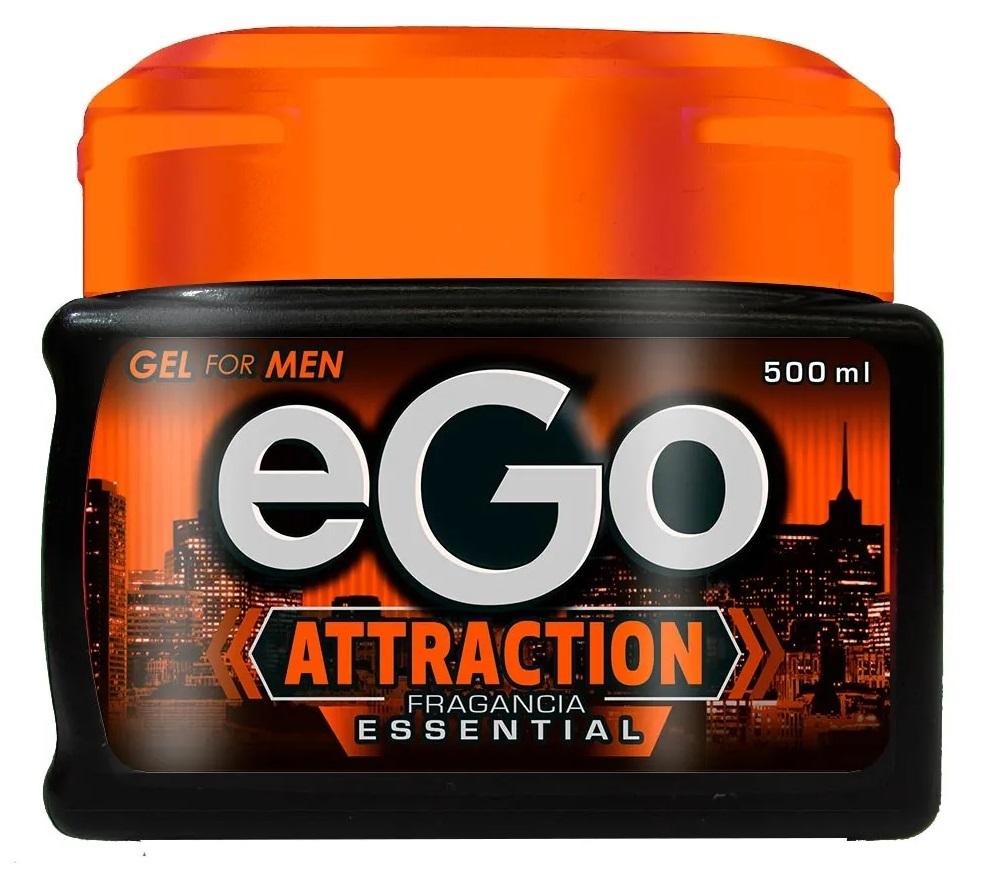 4Pack, Ego® Attraction, Gel Para Cabello de Hombre, 4