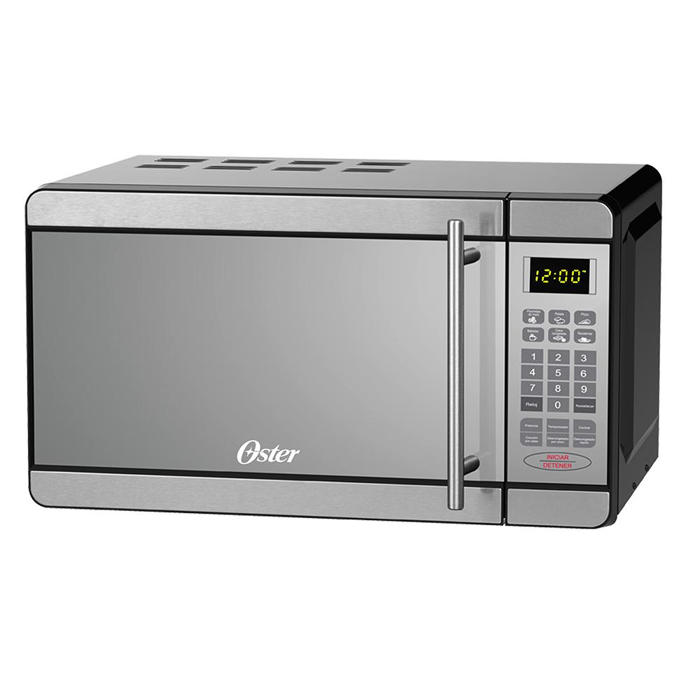 Oster 0.7 Cu. Ft. Compact Microwave Silver OGG3701 - Best Buy