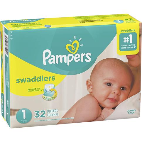 Pampers Swaddlers Pañal Talla N 4x1x31 Unidad