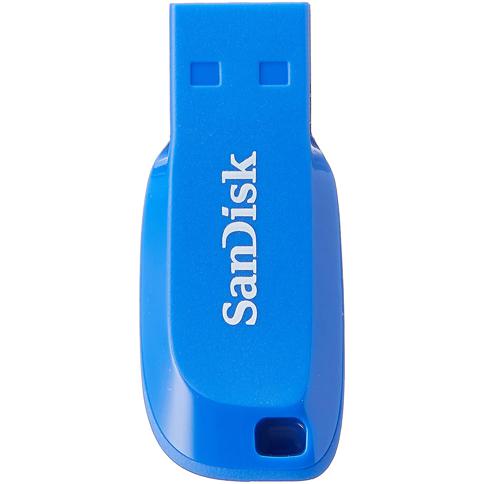 plan Preguntarse beneficio Sandisk Cruzer Blade - Unidad Flash USB - 16 GB - USB 2.0 - Azul Elã©Ctrico  Entrega a toda Costa Rica
