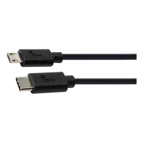 Cable Tipo C macho a micro-USB macho, 1,8 Metros, XTC-520 Xtech
