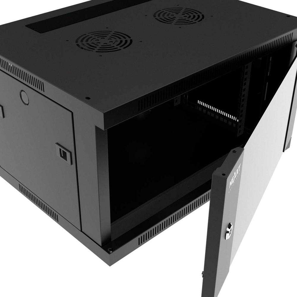 Gabinete De Pared De 4U Para Acomodar Paneles De 19 Pulgadas, Color