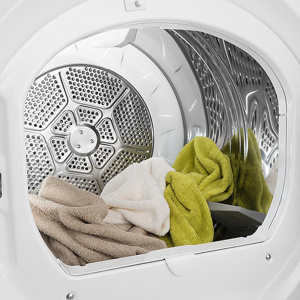 Secadora de ropa de 40 libras de capacidad, eléctrica, color