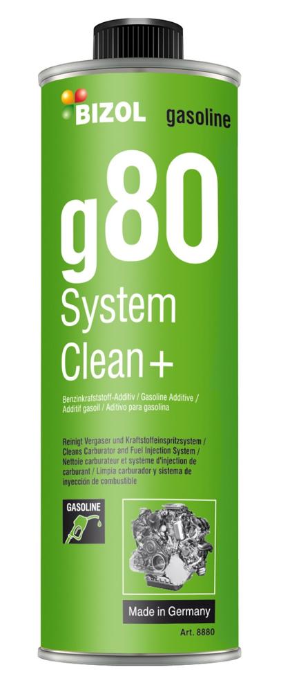 Bizol System Clean+ g80, Limpiador De Inyectores de Gasolina, 250