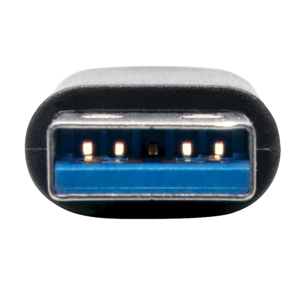 Adaptador - Tipo C Hembra a USB Tipo A Macho 2.0 480 Mb KSIX, Negro