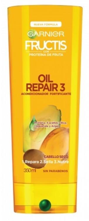 Garnier Fructis, Oil Repair 3, Acondicionador, 350ml Precio Guatemala