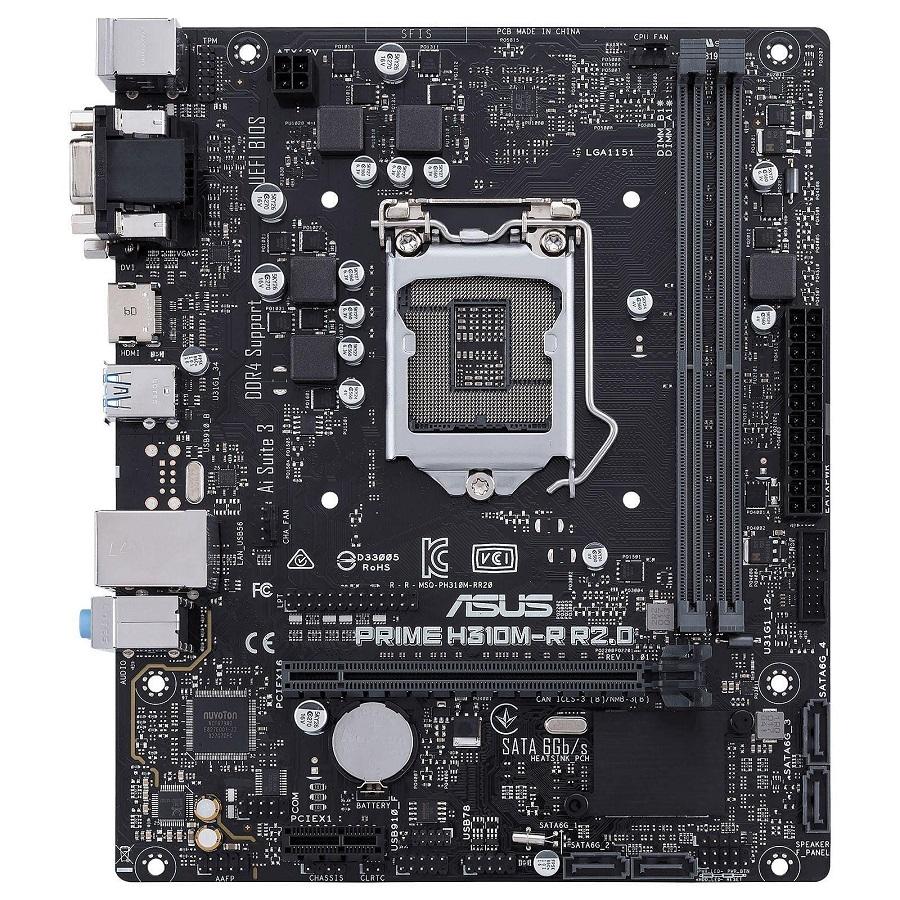 ASUS PRIME H310M-AR2.0、CPUとメモリ付き - PCパーツ