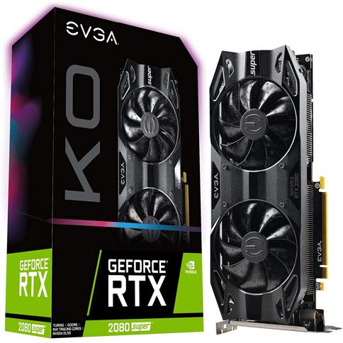 EVGA 08G P4 2083 KR GeForce RTX 2080 SUPER KO GAMING Tarjeta