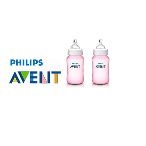 Philips Avent Biberon Pp Classic + Rosa 330 Ml