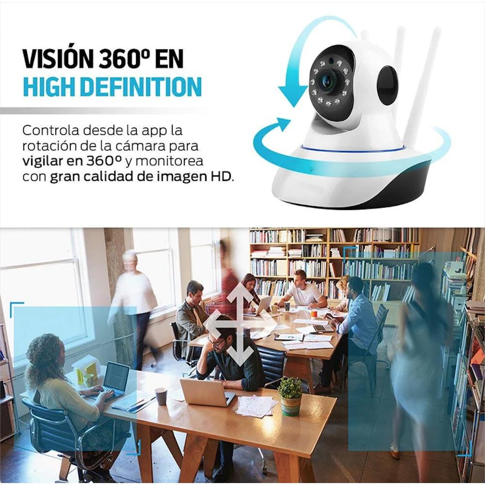 Cámara de seguridad Wi-Fi Full HD 360° - Guatemala