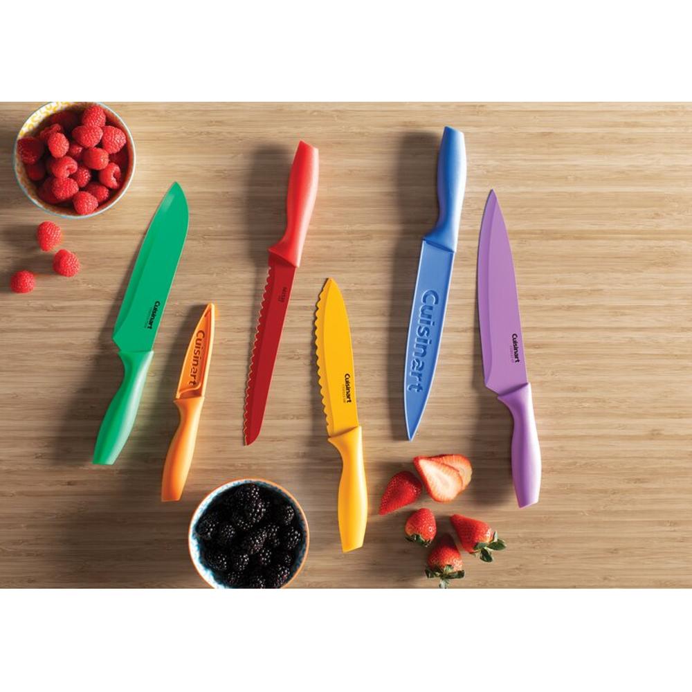 Set de Cuchillos Cuisinart Diseño Frutas 3Pcs Colores 