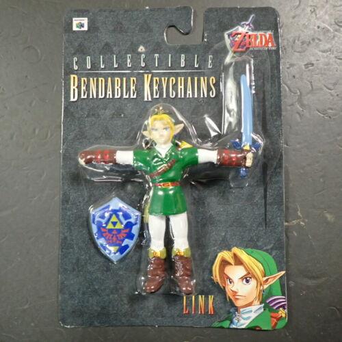 1998 Legend of Zelda Ocarina Of Time enlace Flexible Llavero Figura De