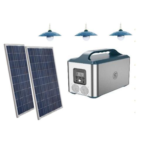 Kit OASIS, Sistema Solar Autonomó, Hibrido, Energía solar y Red Electrica,  Salida DC 5V y 12V, Salida AC 1000W, Panel Solar, Batería de iones de Litio  : Precio Guatemala