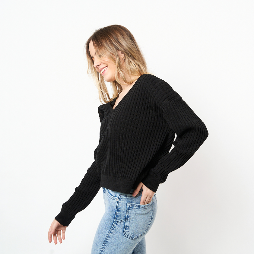 Suéter Sweater Victoria, Negro Precio Guatemala