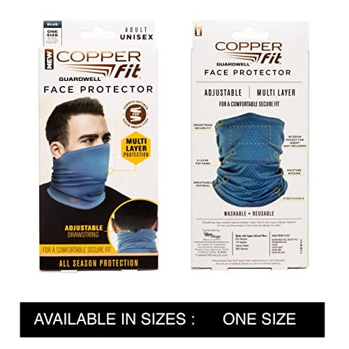 Copper Fit Guardwell Face Cover and Neck Gaiter, unisex para adultos