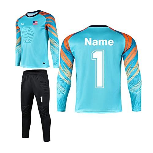 Custom Soccer Goalie Jersey Youth Adults Goalkeeper Jersey Personalized