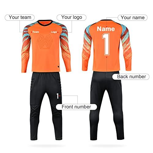 Custom Soccer Goalie Jersey Youth Adults Goalkeeper Jersey Personalized