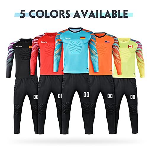 Custom Soccer Goalie Jersey Youth Adults Goalkeeper Jersey Personalized