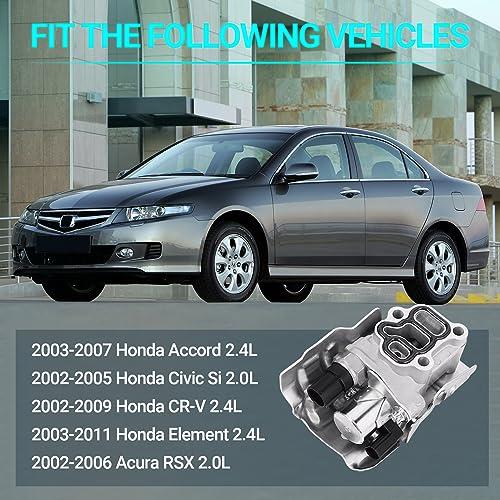 15810RAAA03 VTEC Solenoid Spool Valve with Oil Pressure Switch Gasket Fit for 20022011