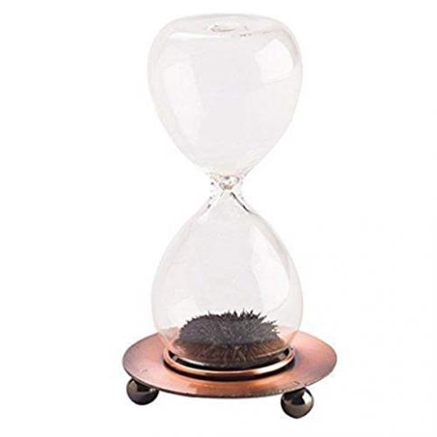  JINYISI Reloj de arena, reloj de arena de arena de 60 minutos,  temporizador de reloj de arena, marco de madera negro, temporizador  decorativo de arena, para oficina, cocina, decoración del hogar 
