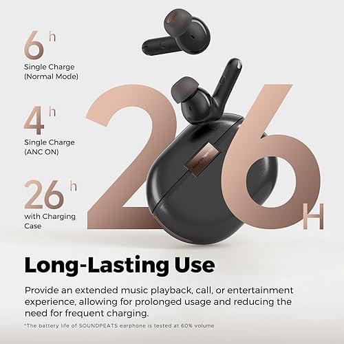 SoundPEATS Air4 Pro Noise Cancelling Wireless Earbuds, Bluetooth 5.3