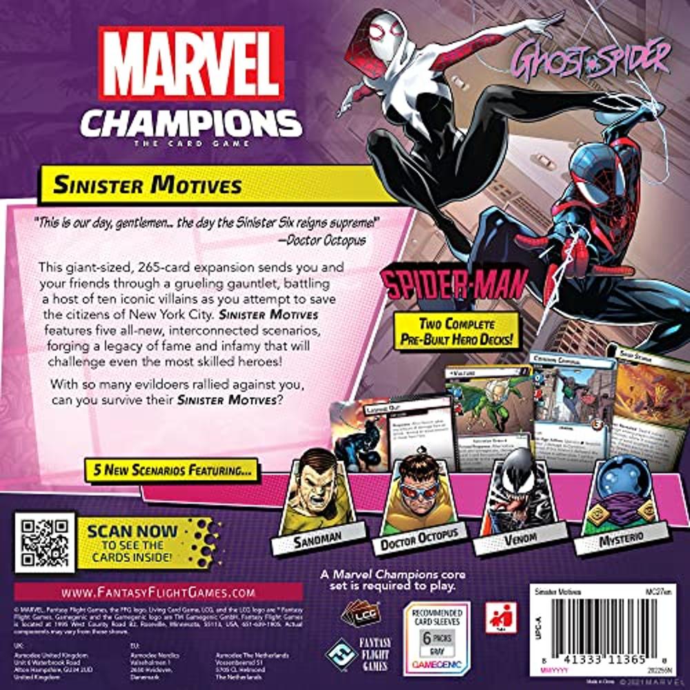  Marvel Champions The Card Game (Base Game) - Superhero Strategy  Game, Cooperative Game for Kids and Adults, Ages 14+, 1-4 Players, 45-90  Minute Playtime, Made by Fantasy Flight Games : Toys & Games