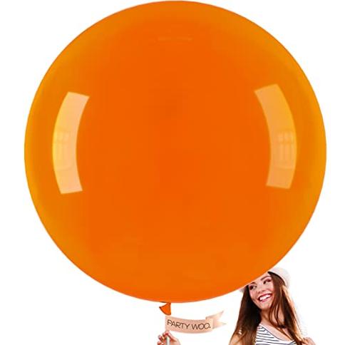 PartyWoo Globos Naranja Mandarina, 4 Piezas Globos Naranja Oscuro Grandes  de 36 Pulgadas, Globos Grandes de Color Naranja Profundo para Guirnalda de  Globos o Arco de Globos como Decoraciones de Fiesta de