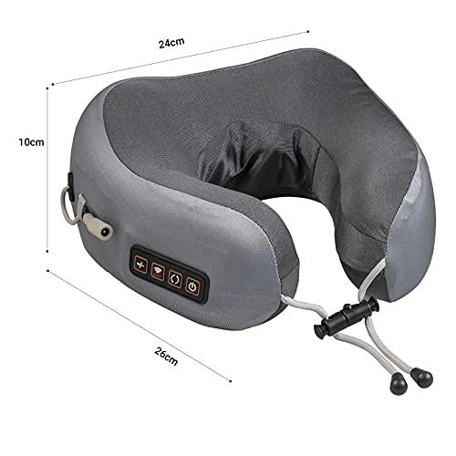 EEZEE Neck Pillow Massager Travel Neck Pillow Massager with Heat