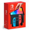 Consola Nintendo Switch Modelo OLED Con Joy-Con Rojo Neón y Azul Neón
