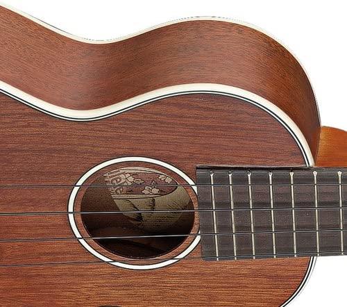 Ukulele Soprano Tapa Caoba Natural Con Estuche Nylon Us80S Stagg