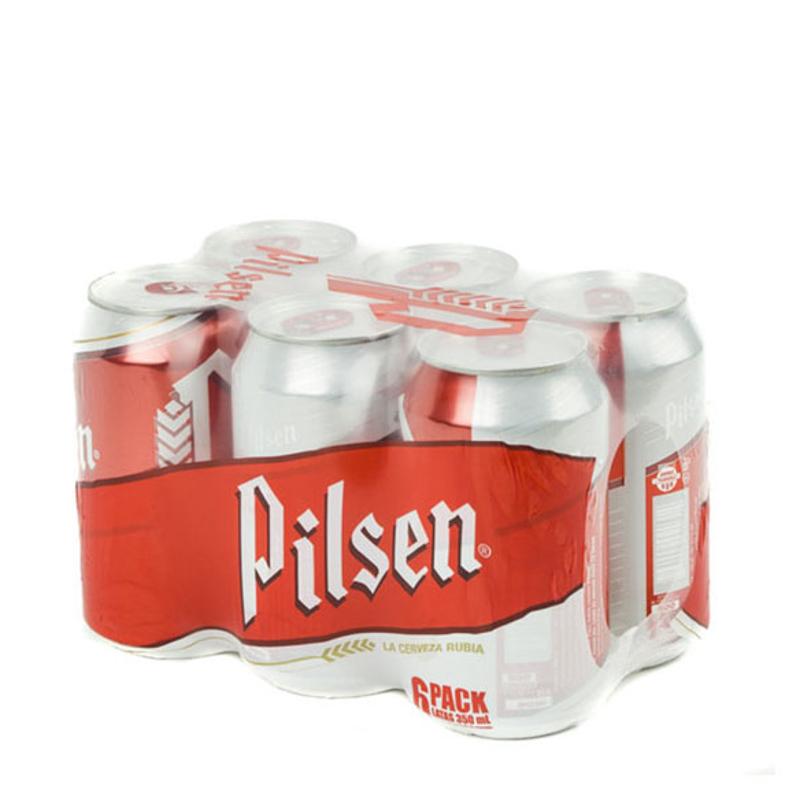 6 Pack cerveza Pilsen de 350 Ml Precio Costa Rica