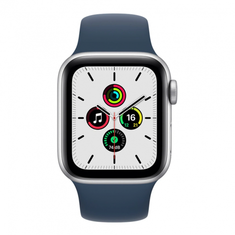 Apple Watch SE GPS, Reloj Deportivo Inteligente Resistente Al Agua,  Plateado Y Azul Entregas a toda Costa Rica Entrega a toda Costa Rica