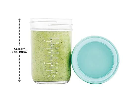 Babymoov Glass Food Storage Containers Leak Proof Stackable Reusable