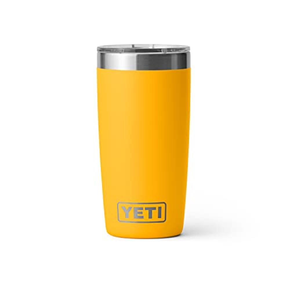  YETI Rambler - Vaso de acero inoxidable de 10 onzas, aislado al  vacío con tapa MagSlider, arcilla de desierto alto : Hogar y Cocina