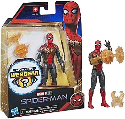 Figura Spiderman Traje Rojo Y Negro Marvel Olympus | Tai Loy