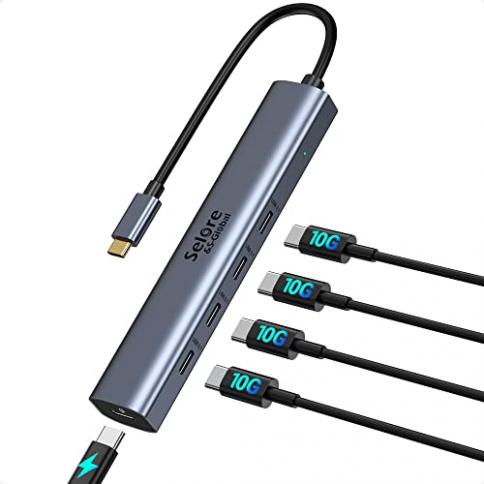 10Gbps USB C Hub with 100W PD Charge【Not Support Video】|BD118G