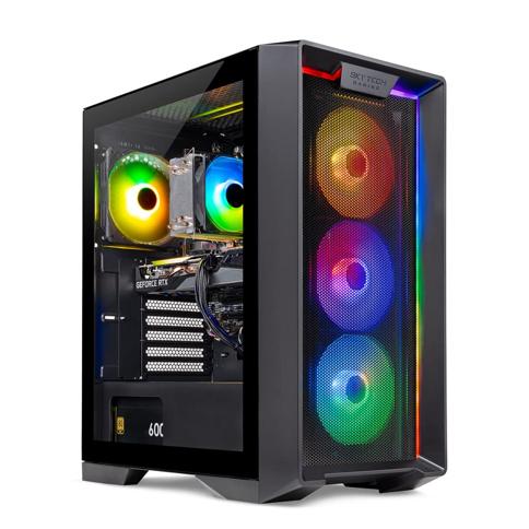 Skytech Gaming Shadow Gaming PC Desktop – INTEL Core i5 10400F 2.9 GHz, RTX  3050, 1TB NVME SSD, 8G DDR4 3200, 600W GOLD PSU, AC Wi-Fi, Windows 10 Home