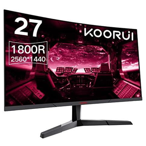  KOORUI Monitor 21.5 Inch Gaming Monitor FHD 1080P/Full