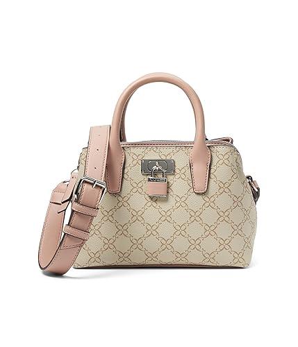 Nine West Dannin Mini Crossbody Bag - Mushroom Logo, Polyester Lining, Zipper Closure, Compact Everyday Purse - View #2