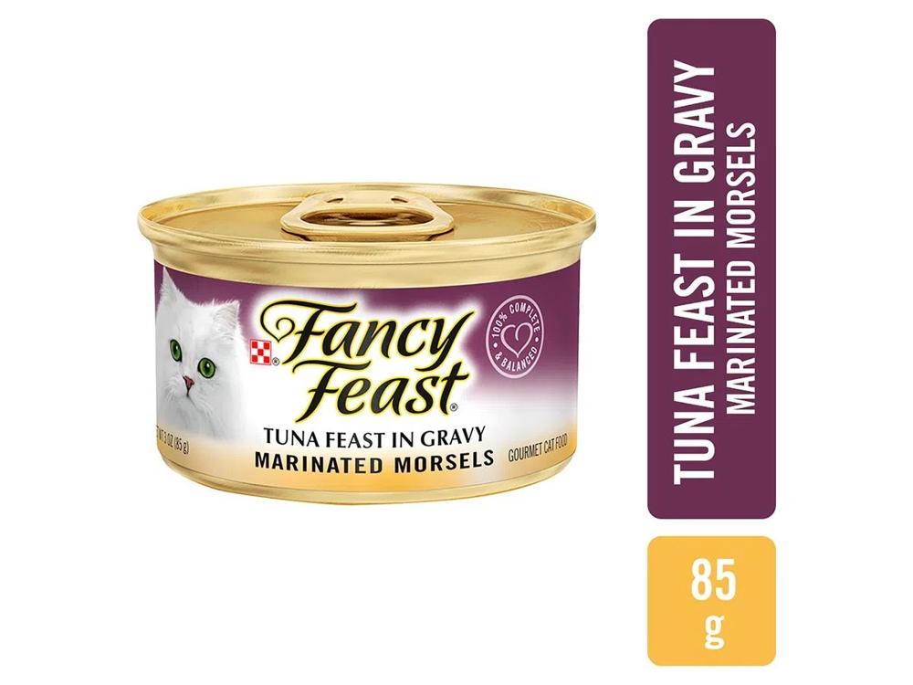 Fancy Feast Marinated Morsels Tuna Feast In Gravy 85G (3Oz) Precio
