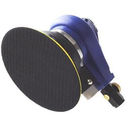 TOOLPEAK 5-inch air palm random orbital sander, dual-action pneumatic polisher speed adjustable grinding sanding with 5-inch pad, random orbit air sanders