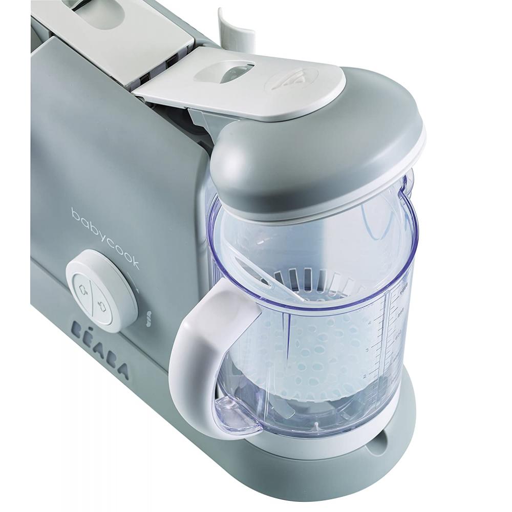 BEABA Babycook Solo - Máquina de alimentos 4 en 1 para bebés, procesador de  alimentos para bebés, cocina a vapor + mezcla, capacidad Lrg de 4.5 tazas