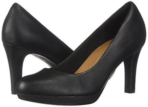 Clarks Womens Adriel Viola Dress Pump Black Leather 65 M Us Precio Guatemala 8080