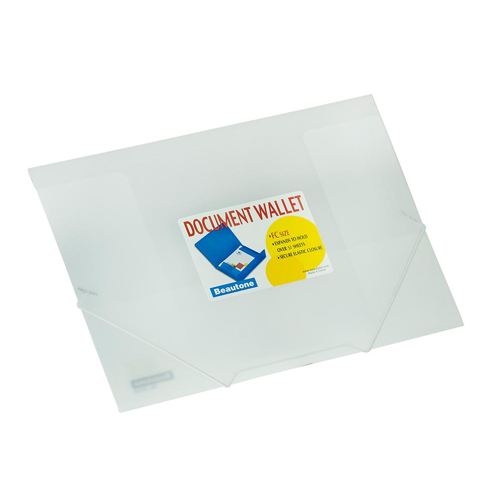 FOLDER ESPAÑOL BEAUTONE 38754 OFICIO TRANSPARENTE (3X24) Precio